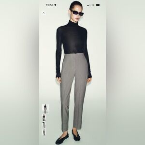 Zara Classic Gray Women's Trousers